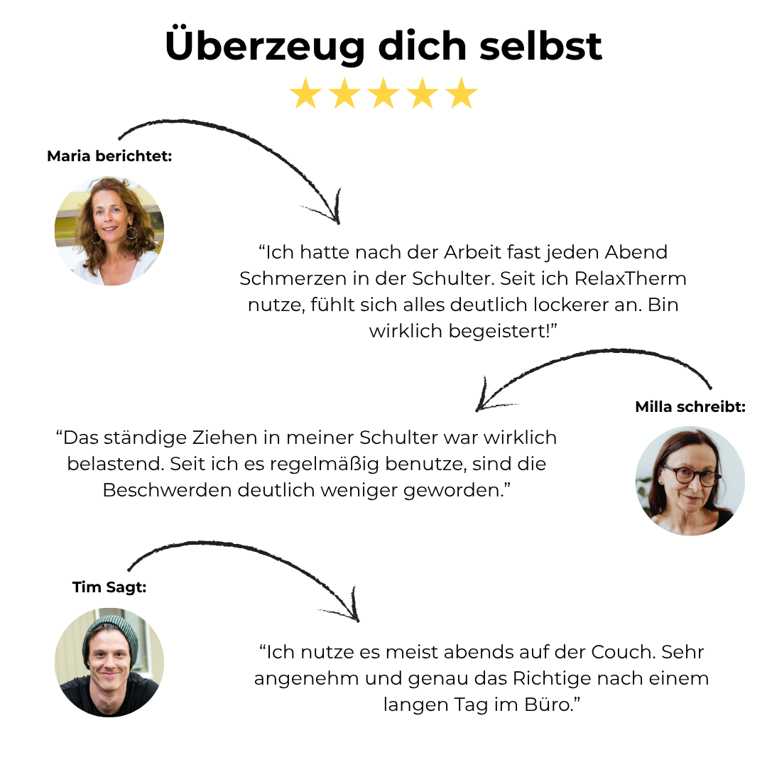 RelaxTherm Schultermassagegerät