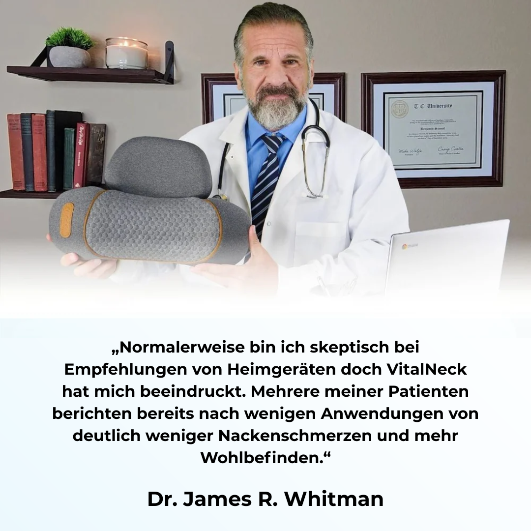 VitalNeck Massage Nackenkissen