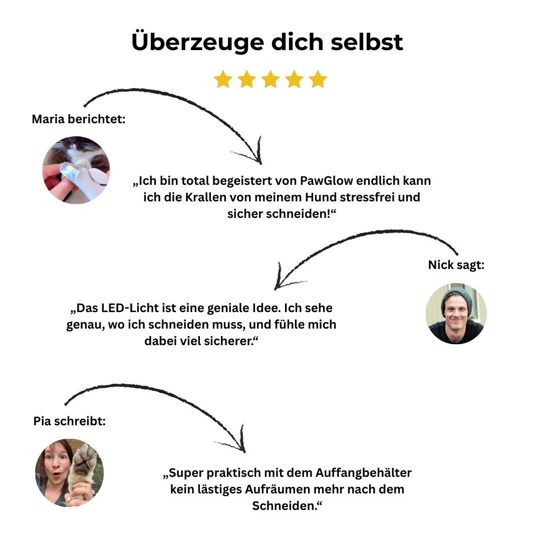 PawGlow Krallen schneiden ohne Stress