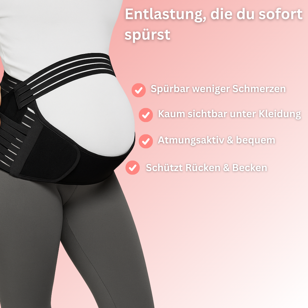 BellyEase Entlastet Bauch & Rücken spürbar