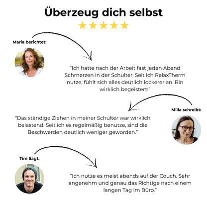 RelaxTherm Schultermassagegerät