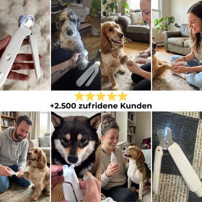 PawGlow LED Krallenschere