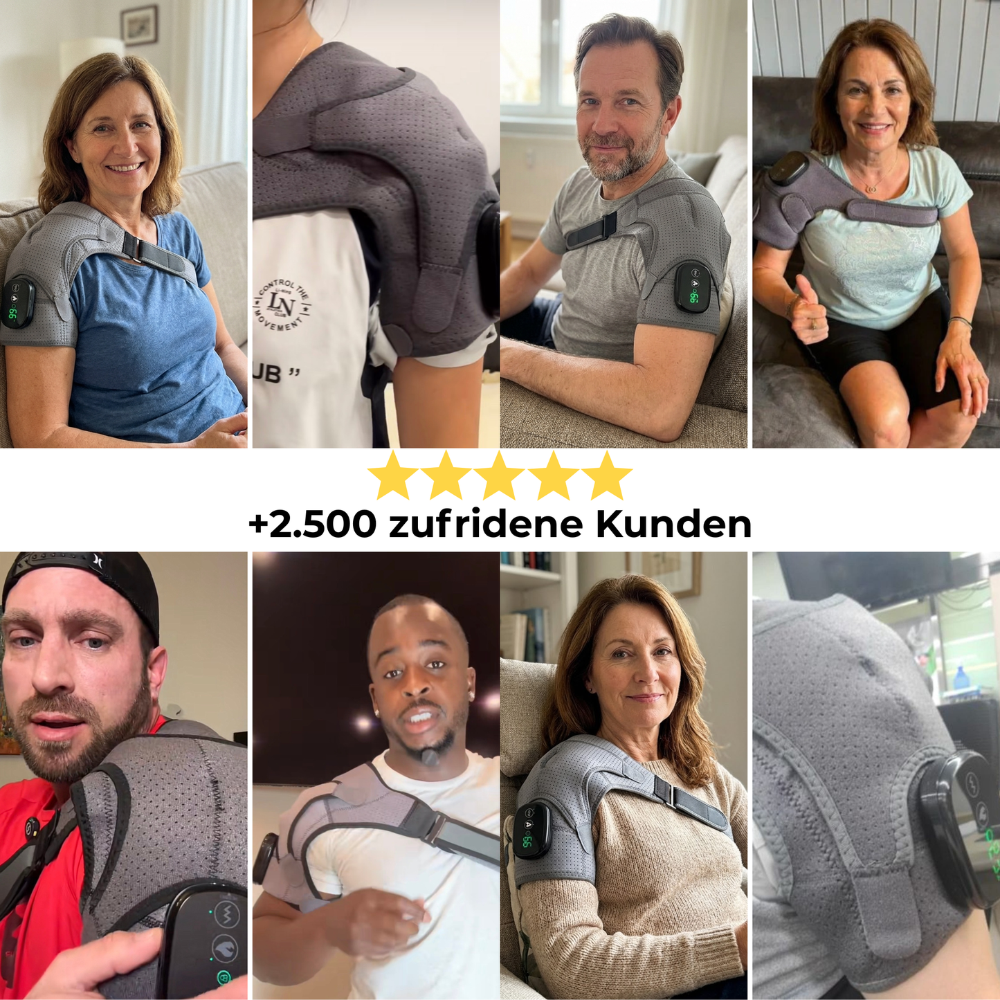 RelaxTherm Schultermassagegerät