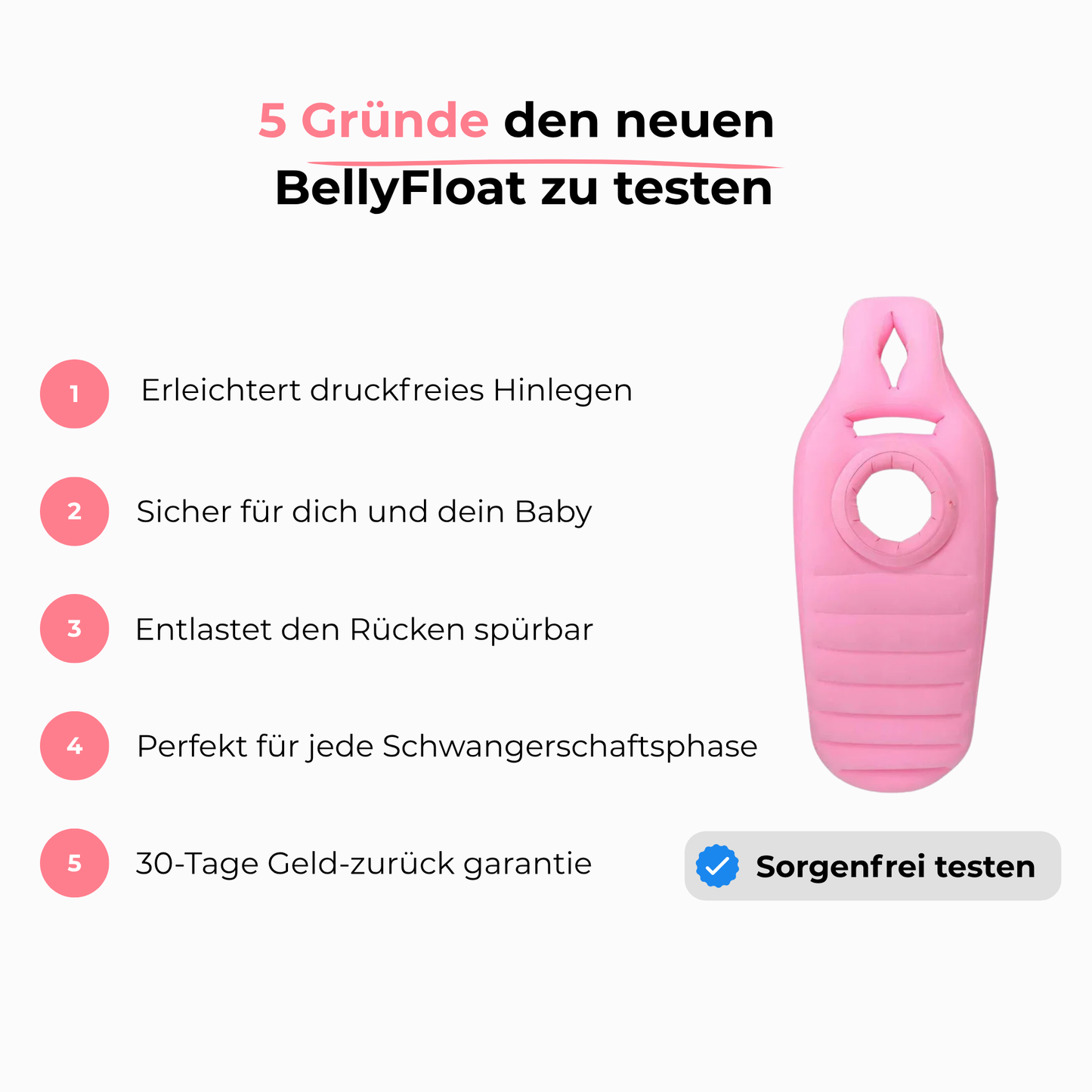 BellyFloat Fühl dich leicht in jeder Phase