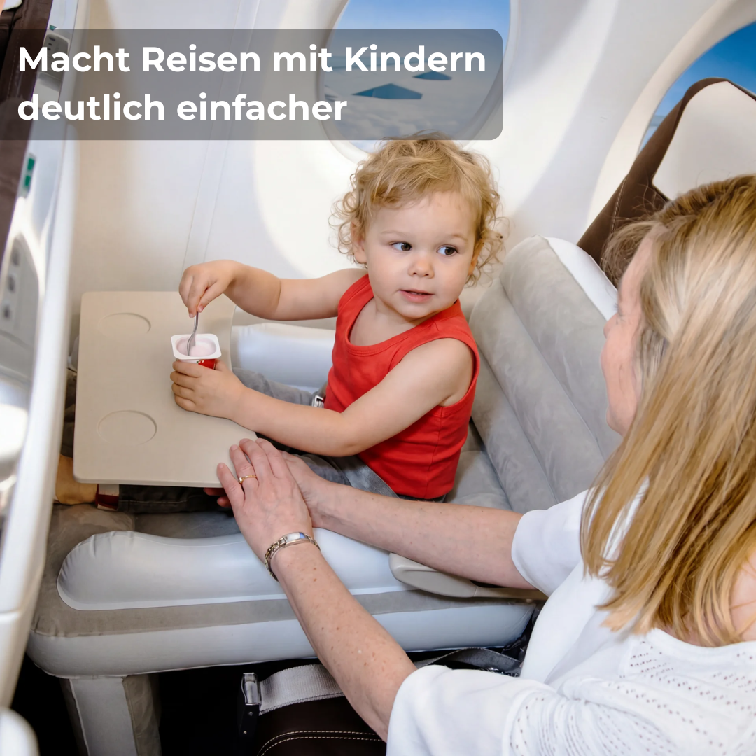 SkyNest – Aufblasbares Flugzeugbett