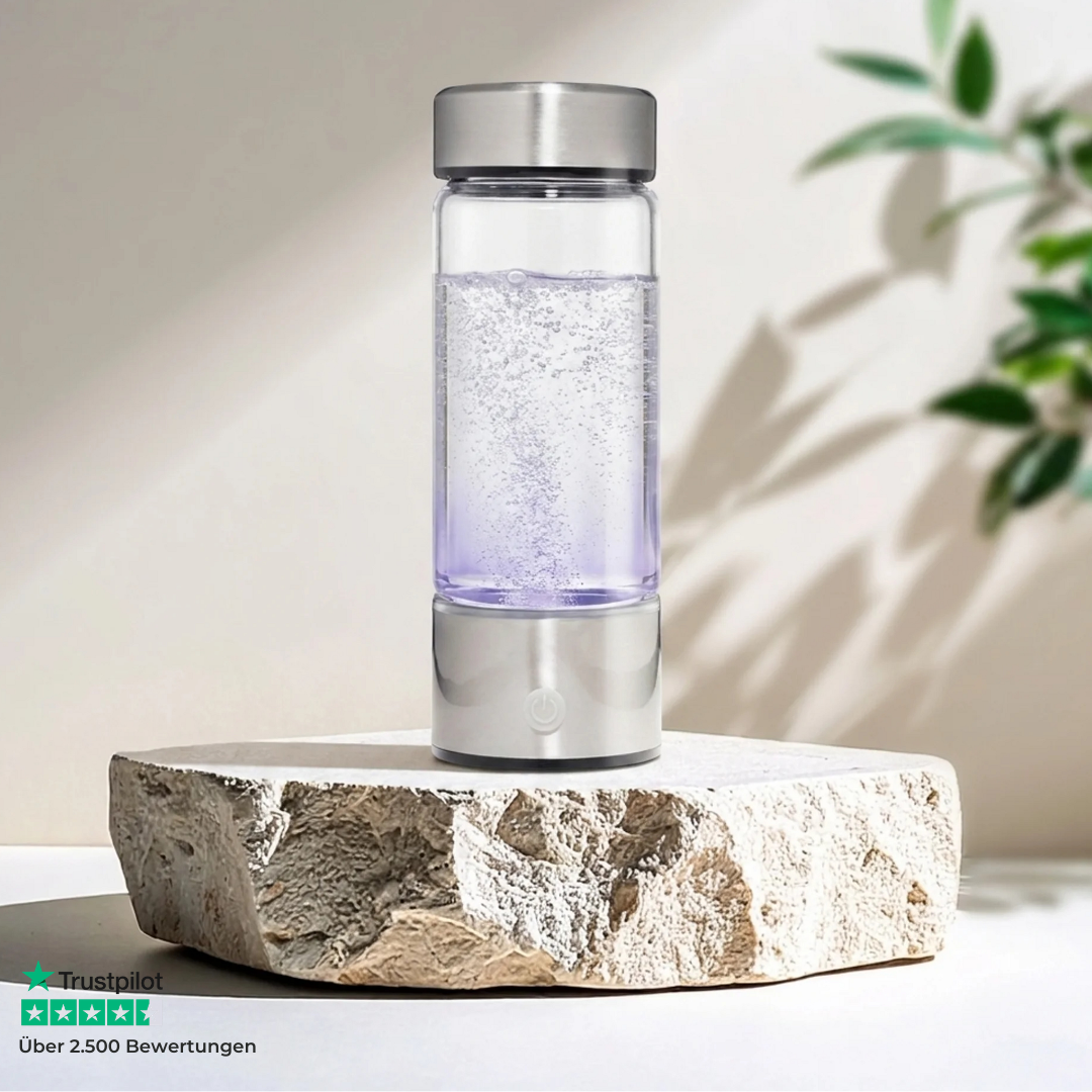 HydroFlow – Wasserstoff Trinkflasche
